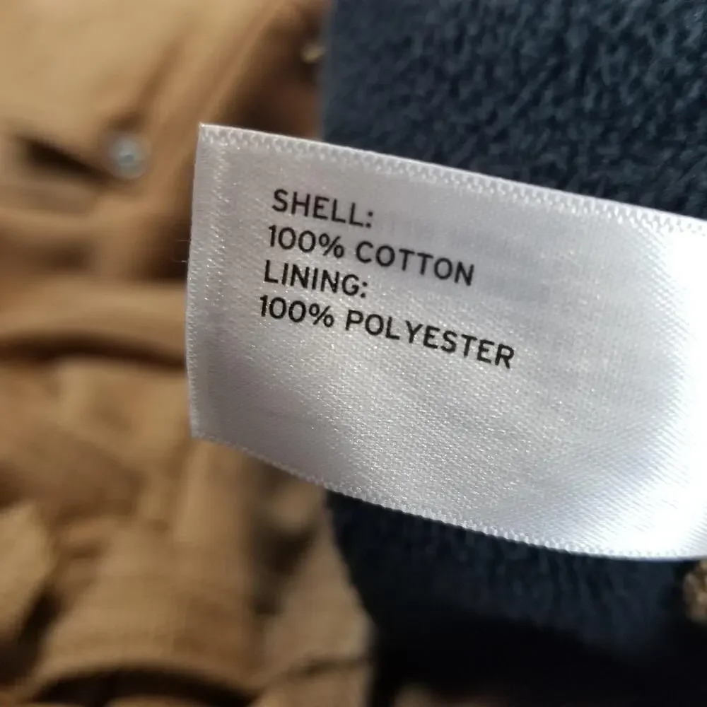 Duluth Fire Hose Pants Mens 38x32 Brown Fleece Lined Relaxed Cargo Work 34513